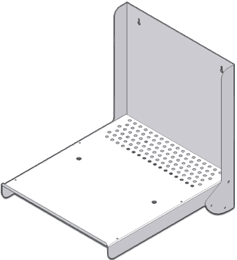 aerotherme mauka - support fixation murale 